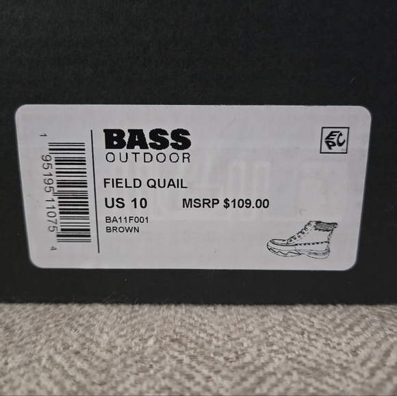 Bass Men\'s Dark Brown Leather Boots main image 4